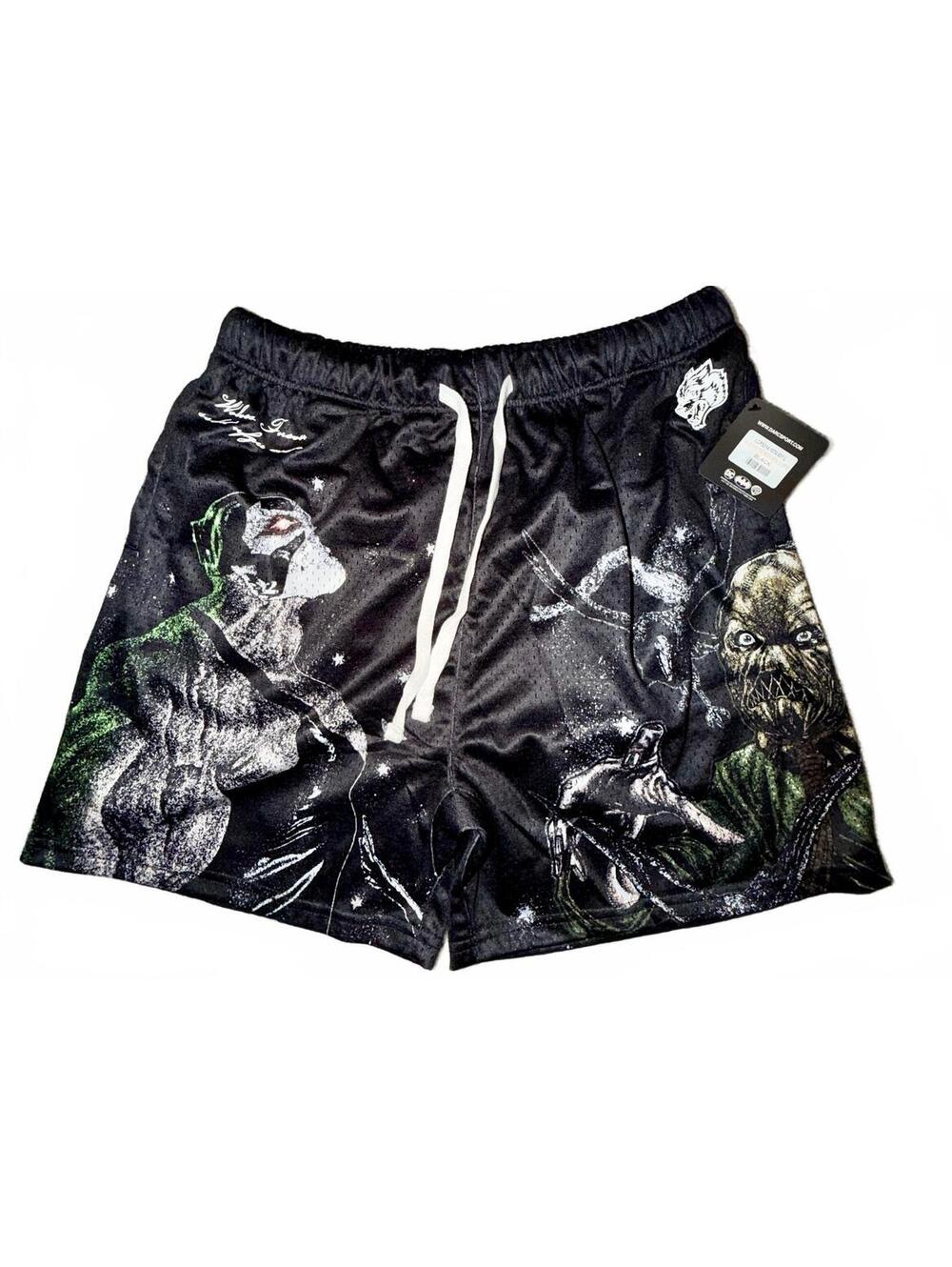 Darc Sport x Batman Wolves Shorts Large NWT Bane